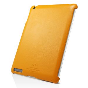  SGP Leather Case Griff Series Solaris Orange for iPad 2 (SGP07698)